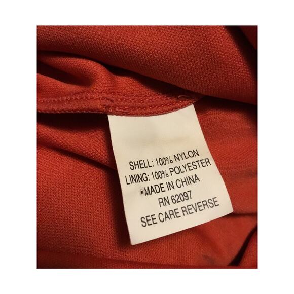 Vintage Vivienne Tam Purple Orange Embroidered Mesh Overlay Knee Length Skirt - Picture 3 of 8